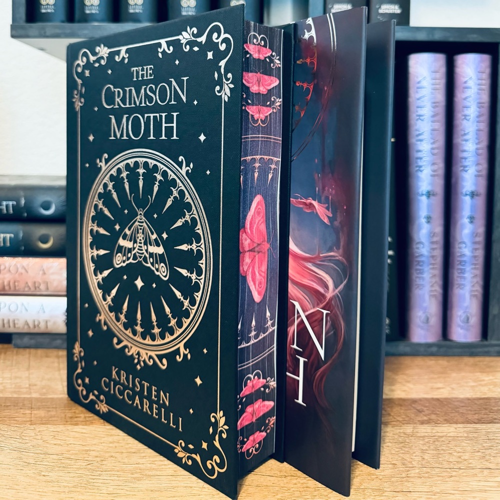 Fairyloot Exclusive Signed Edition The Crimson Moth by Kristen Ciccarelli